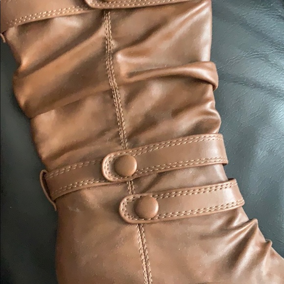 Call it Spring brown button boots - Picture 6 of 6